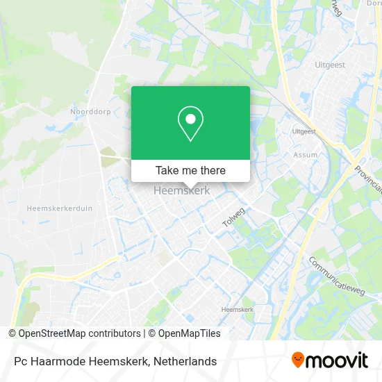Pc Haarmode Heemskerk map