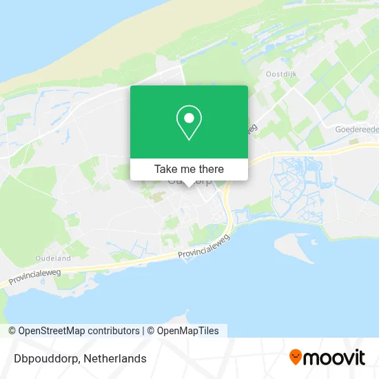 Dbpouddorp map