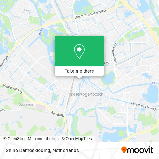 Shine Dameskleding map
