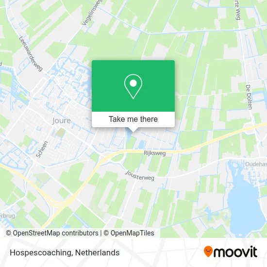 Hospescoaching map