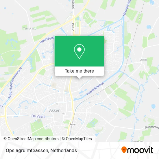 Opslagruimteassen map