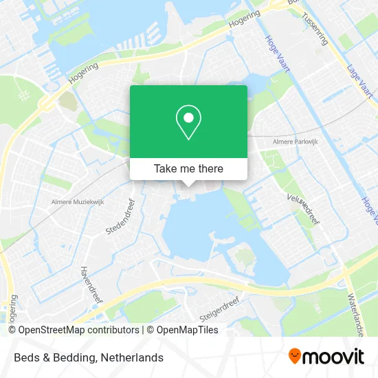 Beds & Bedding map