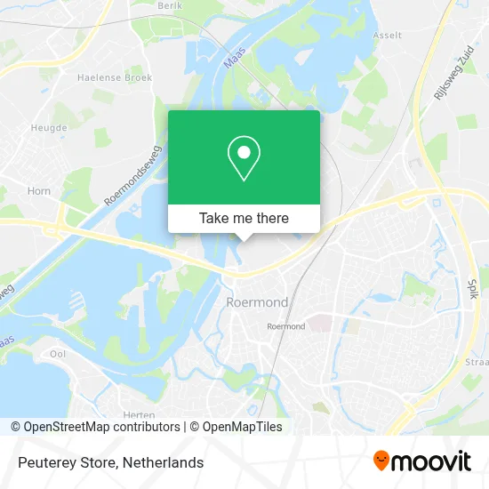 Peuterey Store map