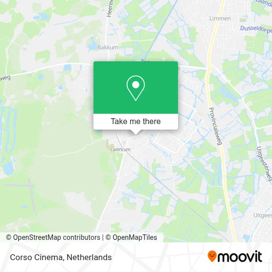 Corso Cinema map