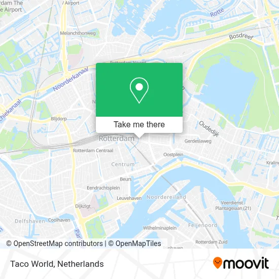 Taco World map