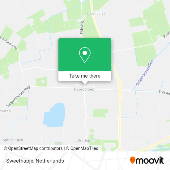 Sweethapje map