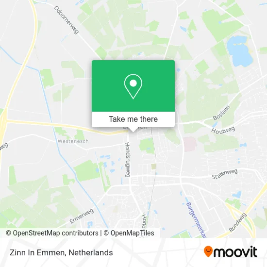 Zinn In Emmen map