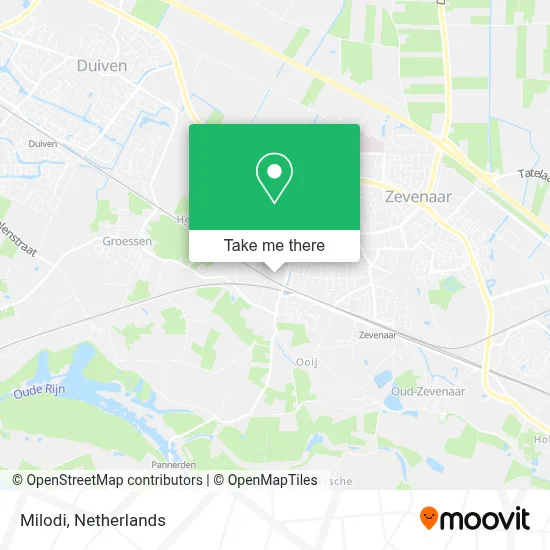 Milodi map