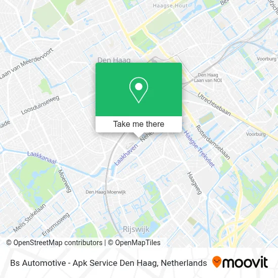 Bs Automotive - Apk Service Den Haag map