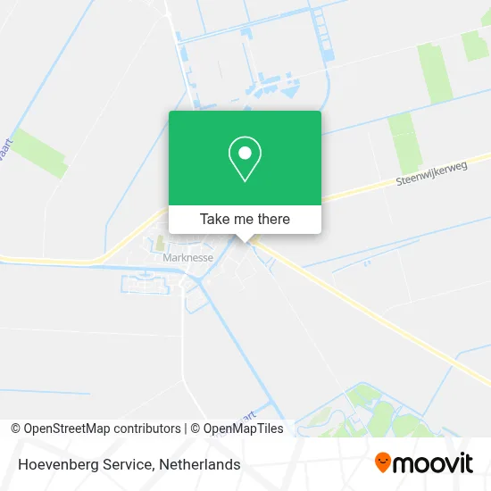 Hoevenberg Service map
