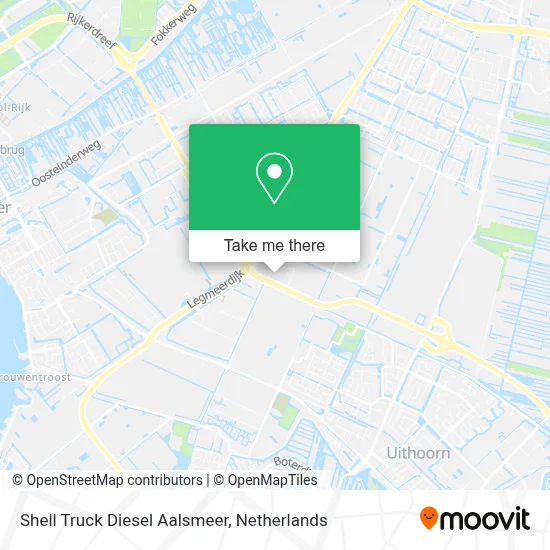Shell Truck Diesel Aalsmeer map