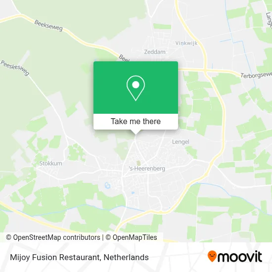 Mijoy Fusion Restaurant map