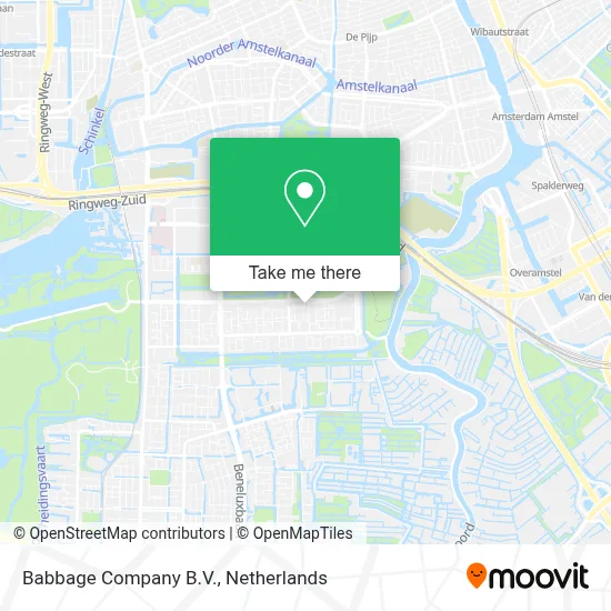Babbage Company B.V. map