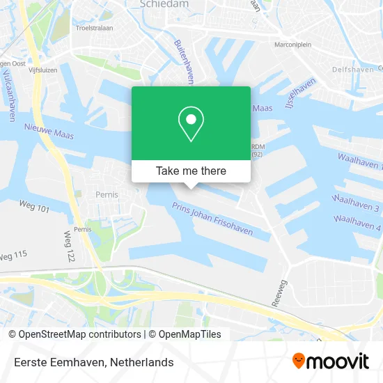 Eerste Eemhaven map