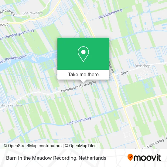 Barn In the Meadow Recording map