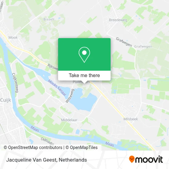 Jacqueline Van Geest map