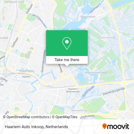 Haarlem Auto Inkoop Karte