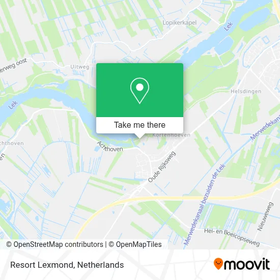 Resort Lexmond map