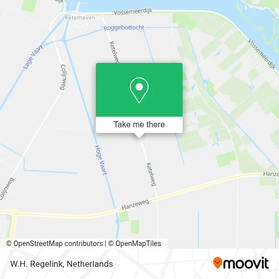 W.H. Regelink map