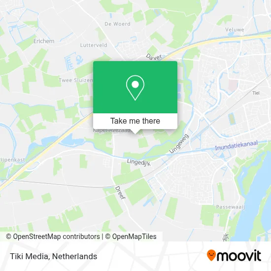 Tiki Media map