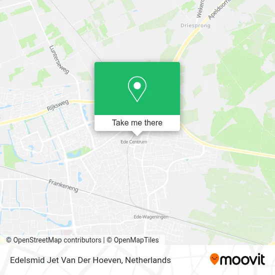 Edelsmid Jet Van Der Hoeven map