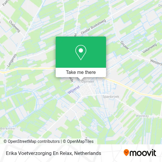 Erika Voetverzorging En Relax map