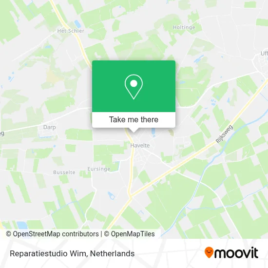 Reparatiestudio Wim map