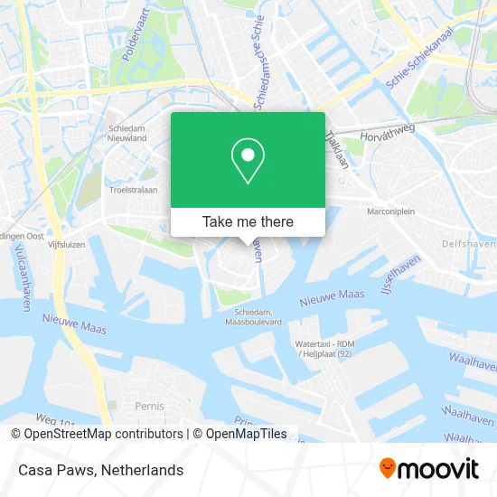 Casa Paws map