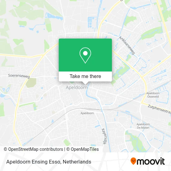 Apeldoorn Ensing Esso map