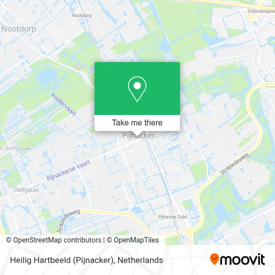 Heilig Hartbeeld (Pijnacker) map
