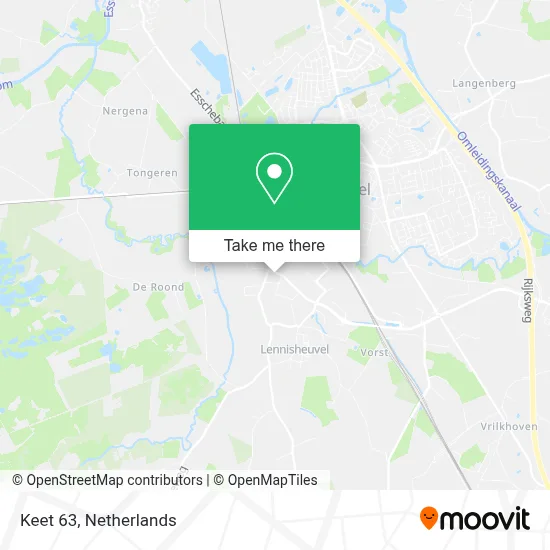 Keet 63 map