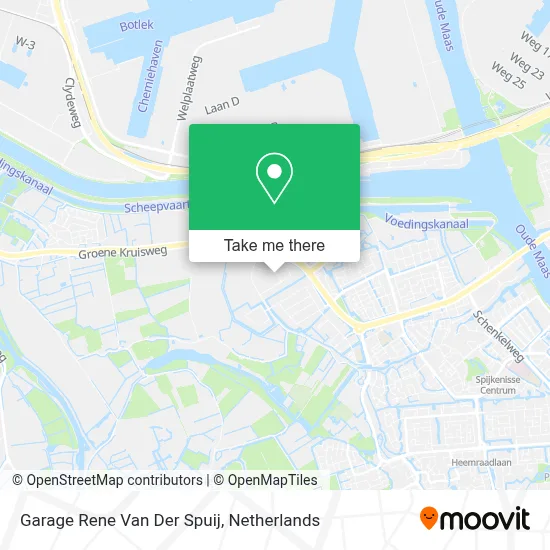 Garage Rene Van Der Spuij Karte
