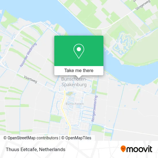 Thuus Eetcafe map