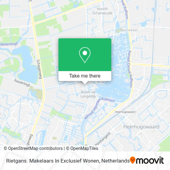 Rietgans. Makelaars In Exclusief Wonen map