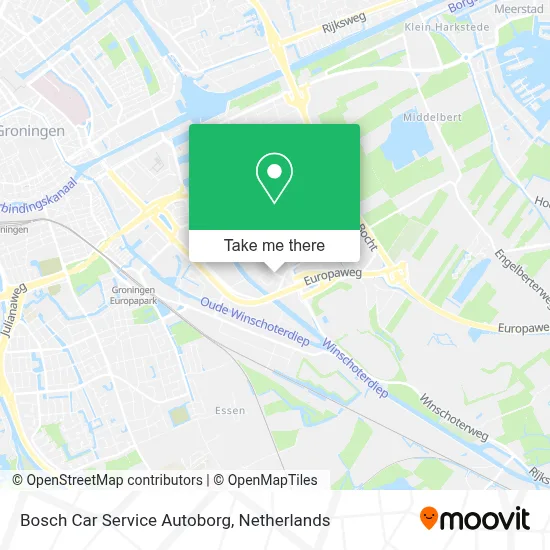 Bosch Car Service Autoborg map