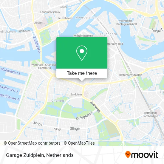 Garage Zuidplein map