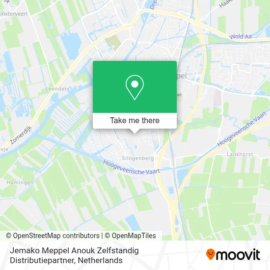 Jemako Meppel Anouk  Zelfstandig Distributiepartner map