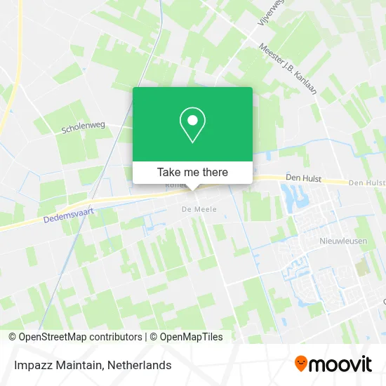 Impazz Maintain map