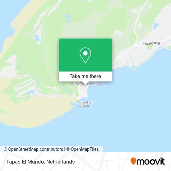 Tapas El Mundo map