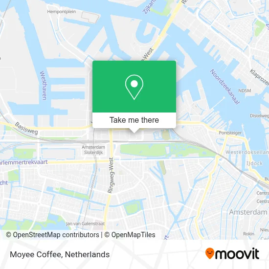 Moyee Coffee map