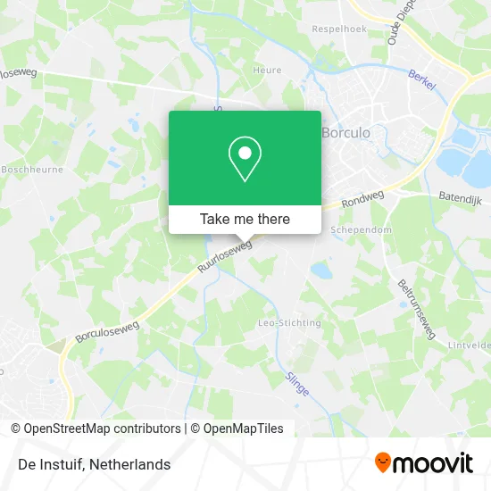 De Instuif map