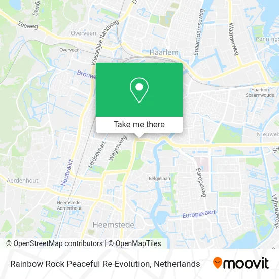 Rainbow Rock Peaceful Re-Evolution map
