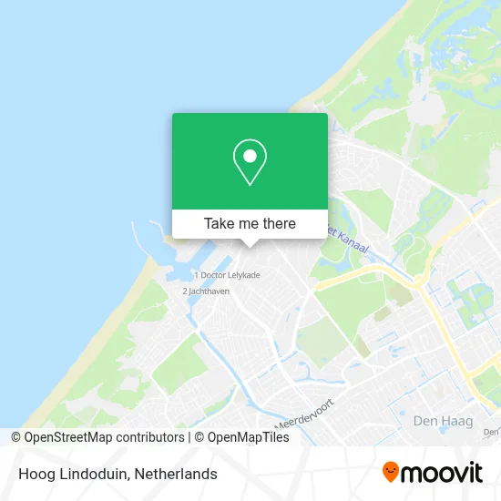 Hoog Lindoduin map