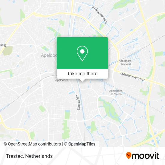 Trestec map