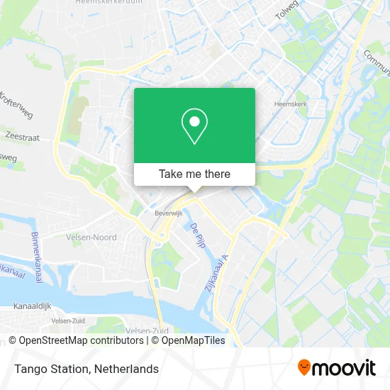 Tango Station map