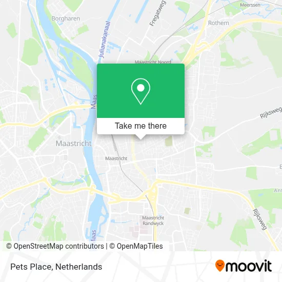 Pets Place map