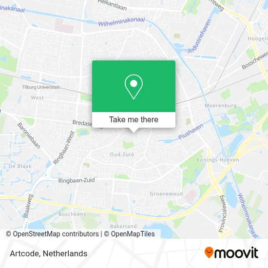Artcode map