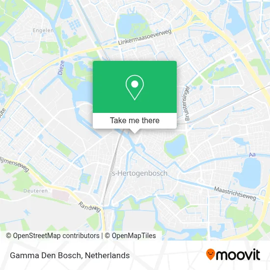 Gamma Den Bosch map