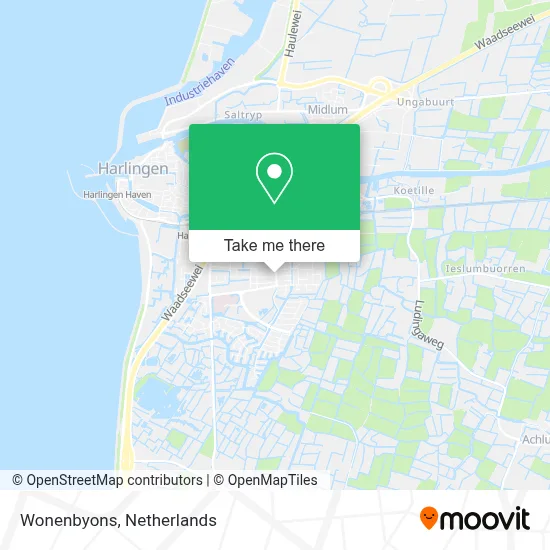 Wonenbyons map