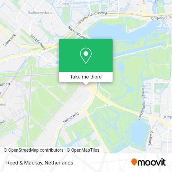 Reed & Mackay map